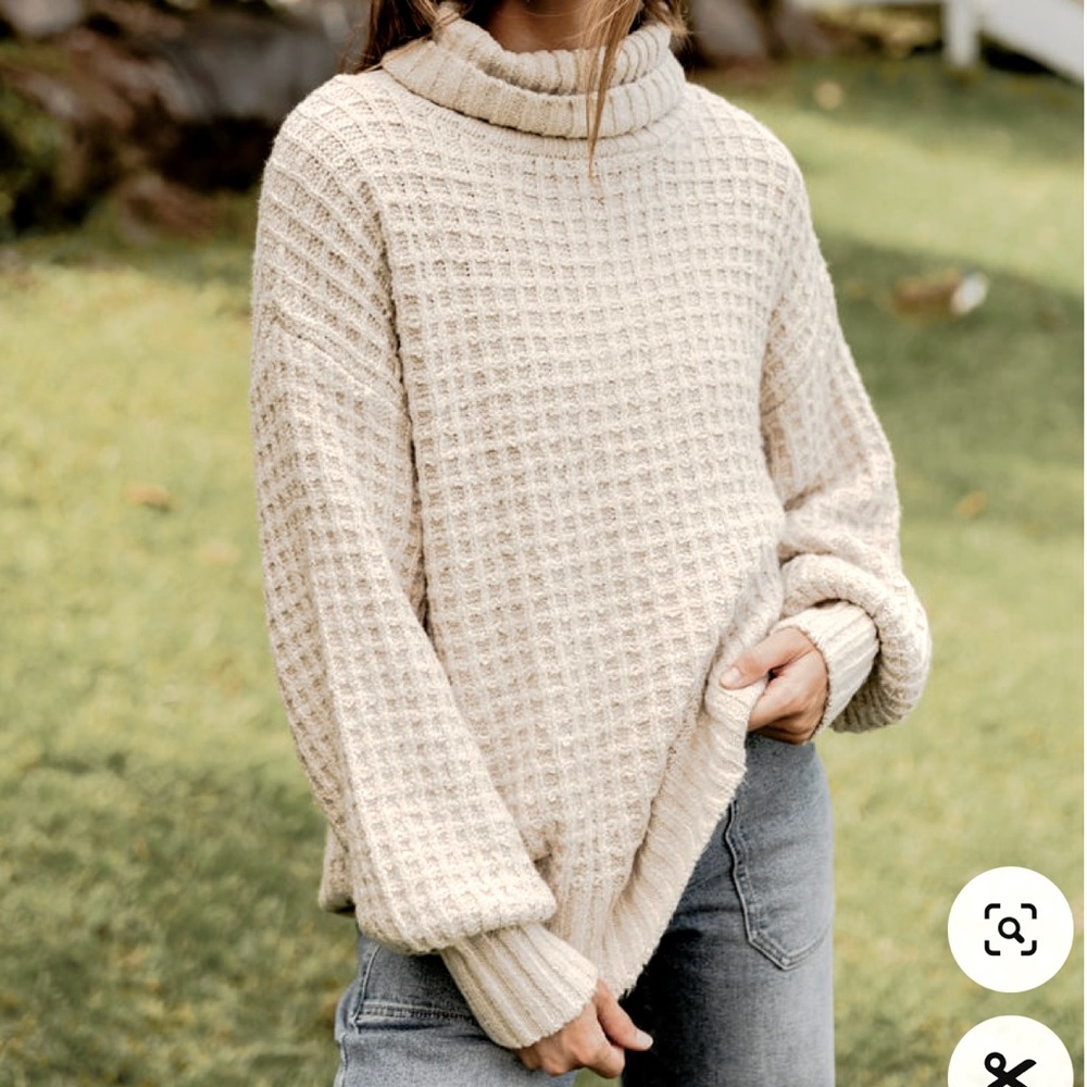 Neuflora Tennessee waffle knit sweater